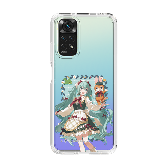 スリムプロテクションケース［ 初音ミク×クッピーラムネ - 初音ミク×クッピー - 等身イラスト1 ］