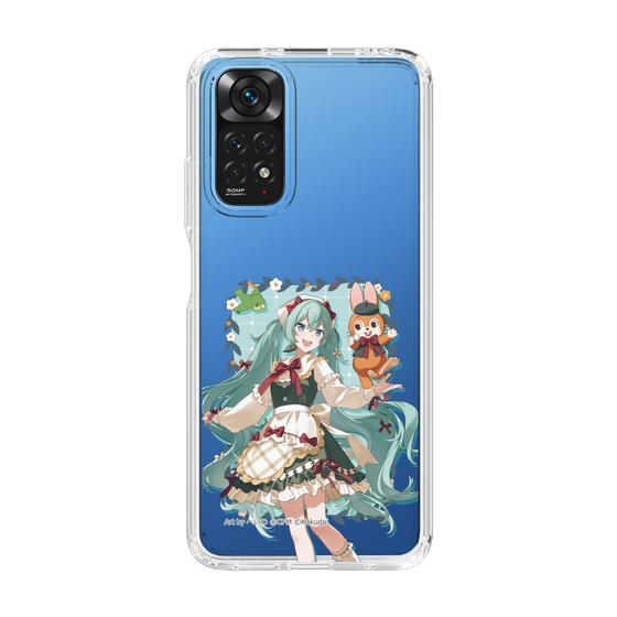 スリムプロテクションケース［ 初音ミク×クッピーラムネ - 初音ミク×クッピー - 等身イラスト1 ］