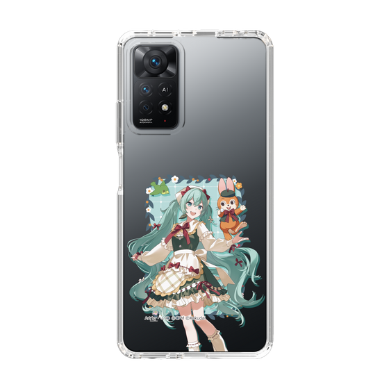 スリムプロテクションケース［ 初音ミク×クッピーラムネ - 初音ミク×クッピー - 等身イラスト1 ］