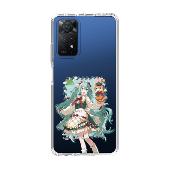 スリムプロテクションケース［ 初音ミク×クッピーラムネ - 初音ミク×クッピー - 等身イラスト1 ］