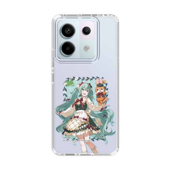 スリムプロテクションケース［ 初音ミク×クッピーラムネ - 初音ミク×クッピー - 等身イラスト1 ］