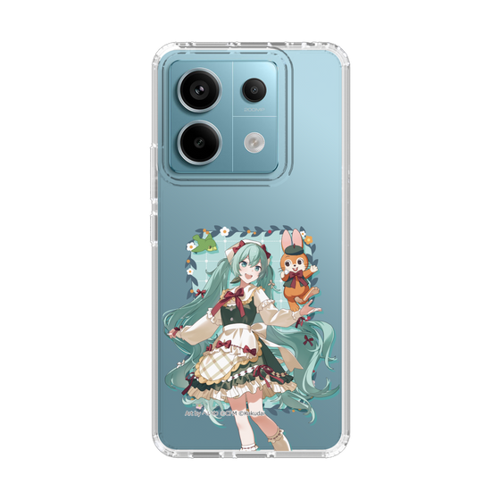 スリムプロテクションケース［ 初音ミク×クッピーラムネ - 初音ミク×クッピー - 等身イラスト1 ］