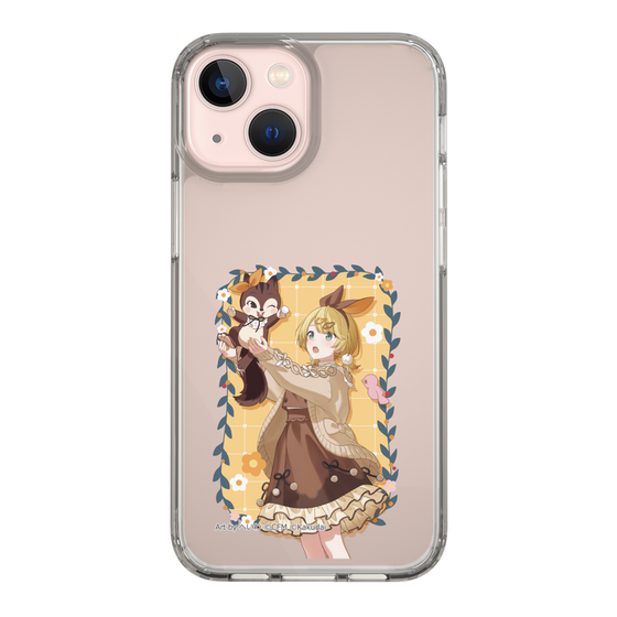 スリムプロテクションケース［ 初音ミク×クッピーラムネ - 鏡音リン×ラム - 等身イラスト1 ］