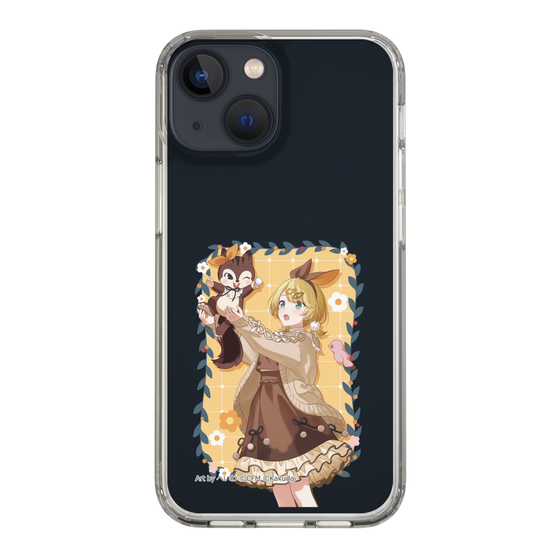 スリムプロテクションケース［ 初音ミク×クッピーラムネ - 鏡音リン×ラム - 等身イラスト1 ］