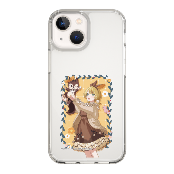 スリムプロテクションケース［ 初音ミク×クッピーラムネ - 鏡音リン×ラム - 等身イラスト1 ］