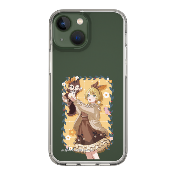 スリムプロテクションケース［ 初音ミク×クッピーラムネ - 鏡音リン×ラム - 等身イラスト1 ］