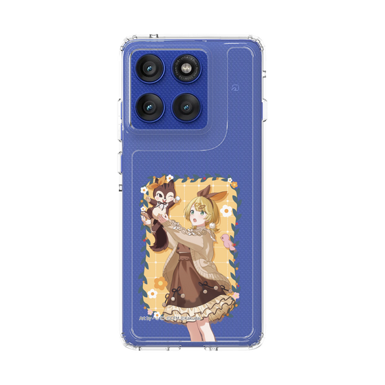 スリムプロテクションケース［ 初音ミク×クッピーラムネ - 鏡音リン×ラム - 等身イラスト1 ］