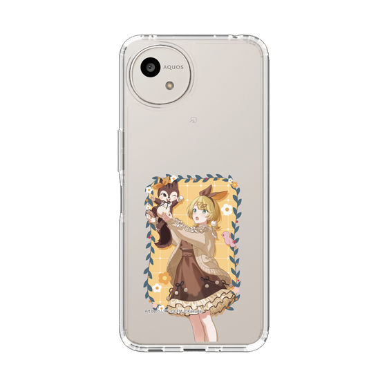 スリムプロテクションケース［ 初音ミク×クッピーラムネ - 鏡音リン×ラム - 等身イラスト1 ］