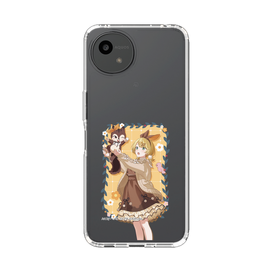 スリムプロテクションケース［ 初音ミク×クッピーラムネ - 鏡音リン×ラム - 等身イラスト1 ］