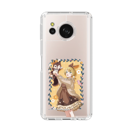 スリムプロテクションケース［ 初音ミク×クッピーラムネ - 鏡音リン×ラム - 等身イラスト1 ］