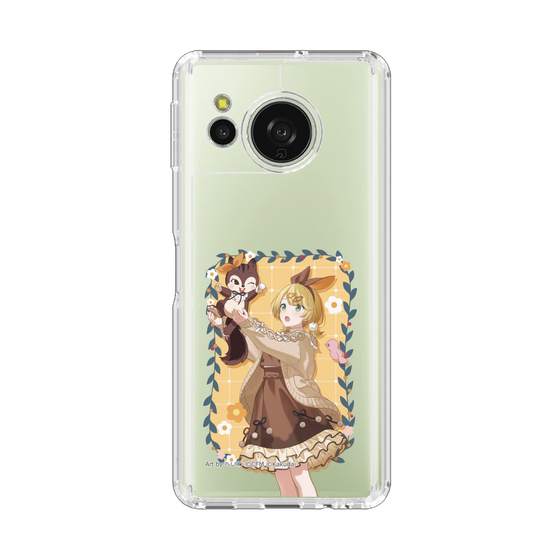 スリムプロテクションケース［ 初音ミク×クッピーラムネ - 鏡音リン×ラム - 等身イラスト1 ］