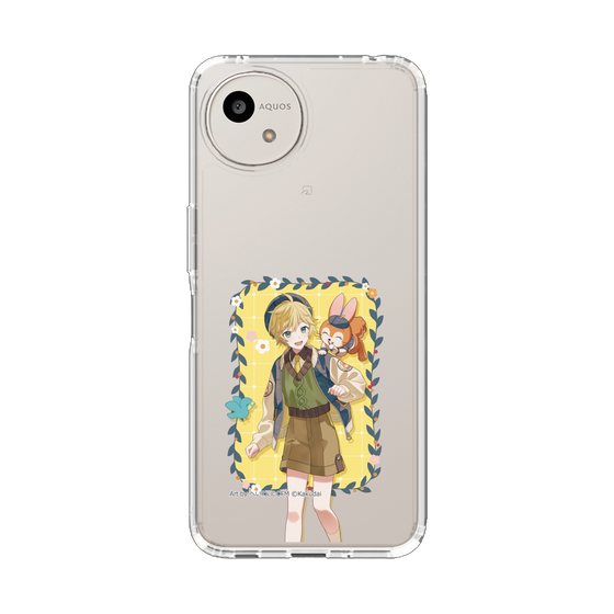スリムプロテクションケース［ 初音ミク×クッピーラムネ - 鏡音レン×クッピー - 等身イラスト1 ］