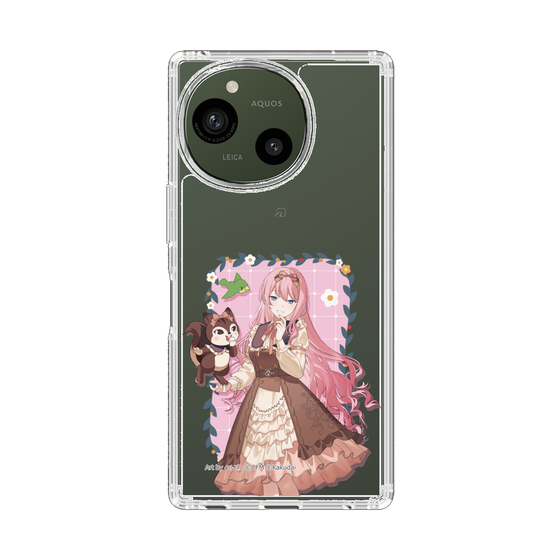 スリムプロテクションケース［ 初音ミク×クッピーラムネ - 巡音ルカ×ラム - 等身イラスト1 ］