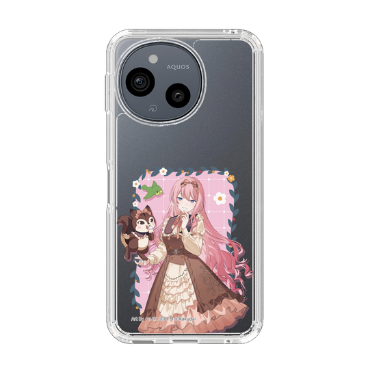 スリムプロテクションケース［ 初音ミク×クッピーラムネ - 巡音ルカ×ラム - 等身イラスト1 ］