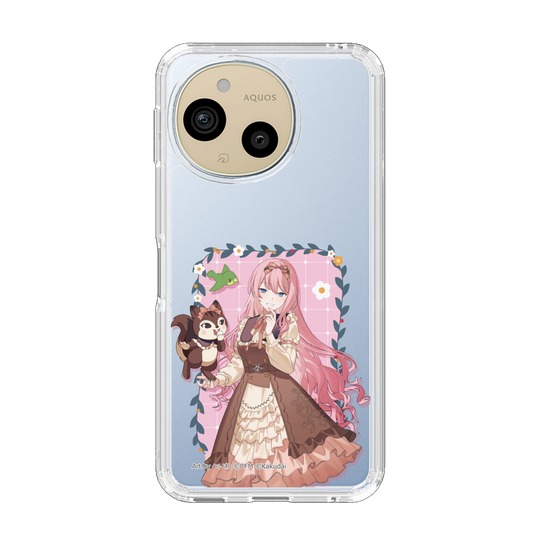 スリムプロテクションケース［ 初音ミク×クッピーラムネ - 巡音ルカ×ラム - 等身イラスト1 ］