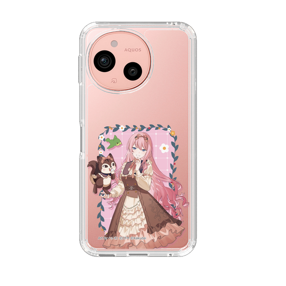 スリムプロテクションケース［ 初音ミク×クッピーラムネ - 巡音ルカ×ラム - 等身イラスト1 ］