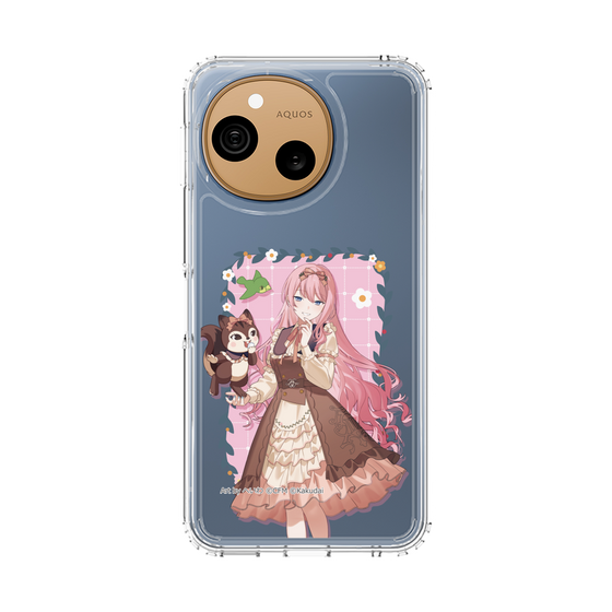 スリムプロテクションケース［ 初音ミク×クッピーラムネ - 巡音ルカ×ラム - 等身イラスト1 ］