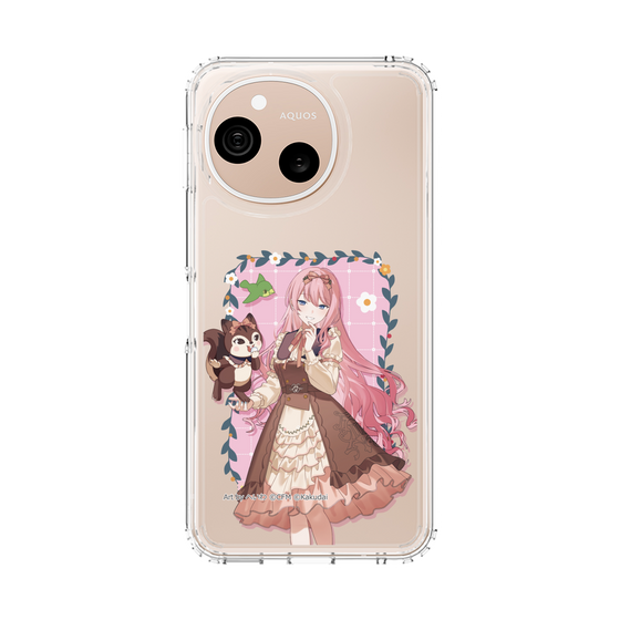 スリムプロテクションケース［ 初音ミク×クッピーラムネ - 巡音ルカ×ラム - 等身イラスト1 ］