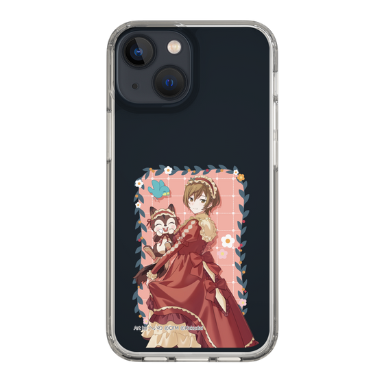 スリムプロテクションケース［ 初音ミク×クッピーラムネ - MEIKO×ラム - 等身イラスト1 ］