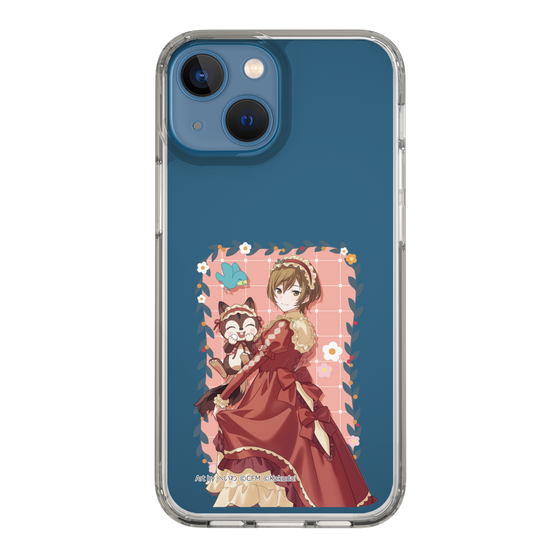 スリムプロテクションケース［ 初音ミク×クッピーラムネ - MEIKO×ラム - 等身イラスト1 ］