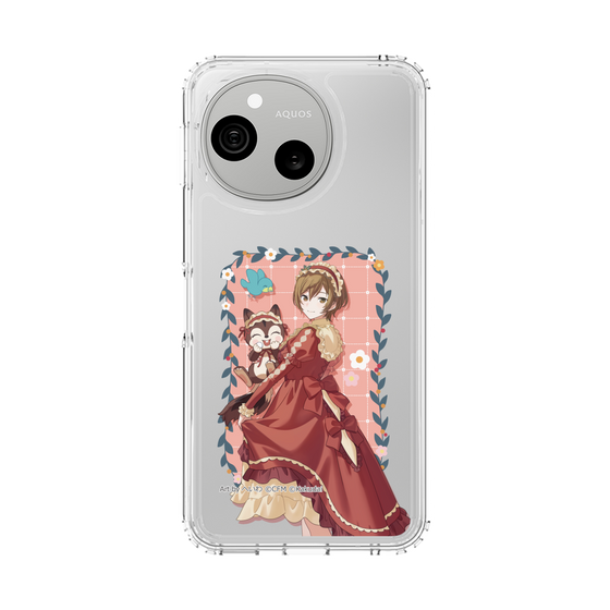 スリムプロテクションケース［ 初音ミク×クッピーラムネ - MEIKO×ラム - 等身イラスト1 ］