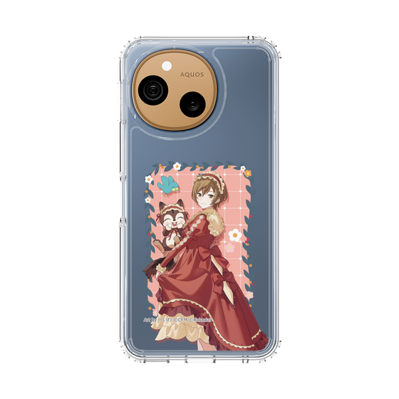 スリムプロテクションケース［ 初音ミク×クッピーラムネ - MEIKO×ラム - 等身イラスト1 ］