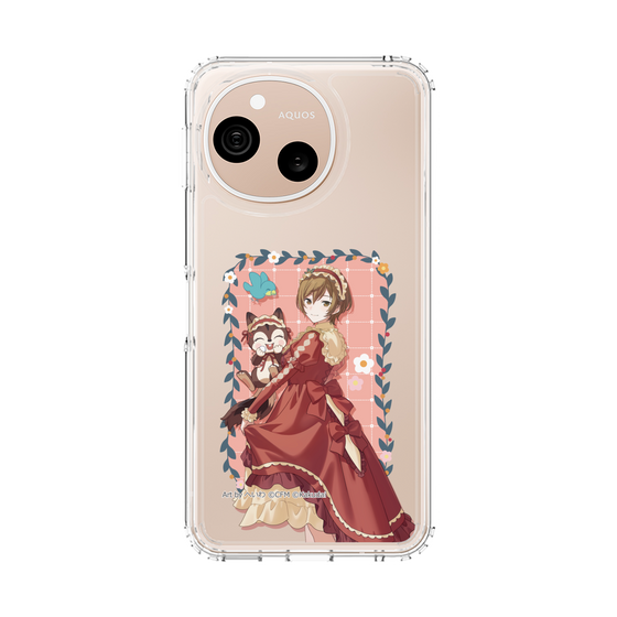 スリムプロテクションケース［ 初音ミク×クッピーラムネ - MEIKO×ラム - 等身イラスト1 ］