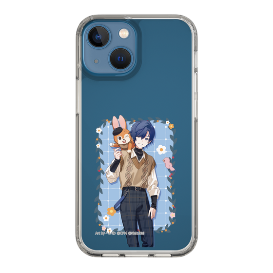 スリムプロテクションケース［ 初音ミク×クッピーラムネ - KAITO×クッピー - 等身イラスト1 ］