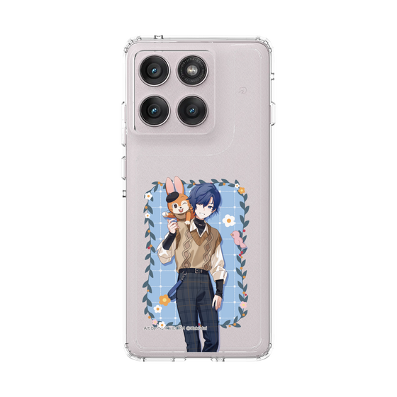 スリムプロテクションケース［ 初音ミク×クッピーラムネ - KAITO×クッピー - 等身イラスト1 ］