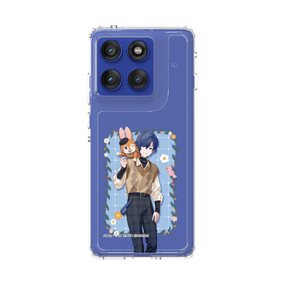 スリムプロテクションケース［ 初音ミク×クッピーラムネ - KAITO×クッピー - 等身イラスト1 ］