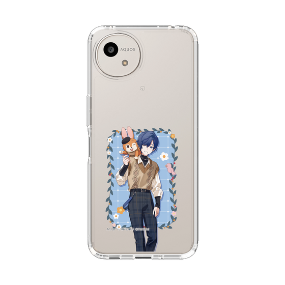 スリムプロテクションケース［ 初音ミク×クッピーラムネ - KAITO×クッピー - 等身イラスト1 ］