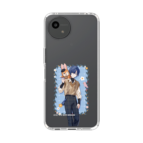 スリムプロテクションケース［ 初音ミク×クッピーラムネ - KAITO×クッピー - 等身イラスト1 ］