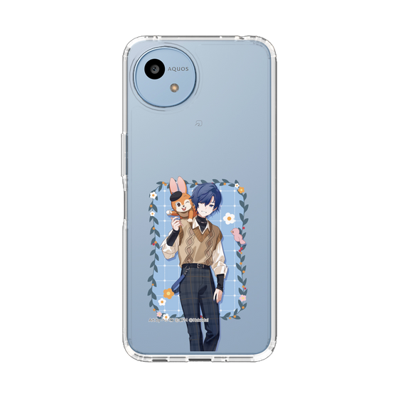 スリムプロテクションケース［ 初音ミク×クッピーラムネ - KAITO×クッピー - 等身イラスト1 ］