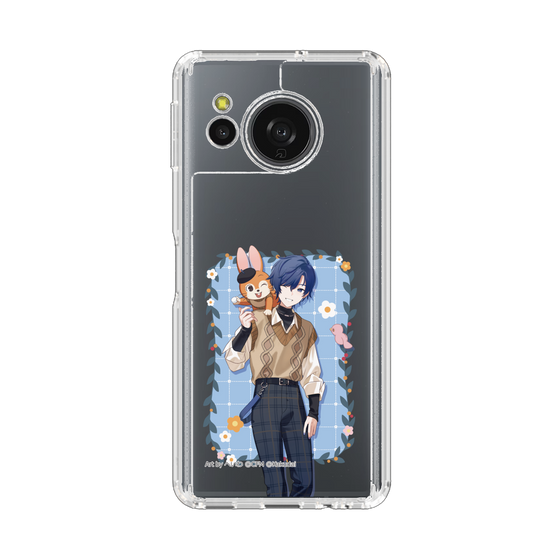 スリムプロテクションケース［ 初音ミク×クッピーラムネ - KAITO×クッピー - 等身イラスト1 ］