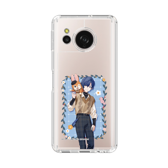 スリムプロテクションケース［ 初音ミク×クッピーラムネ - KAITO×クッピー - 等身イラスト1 ］