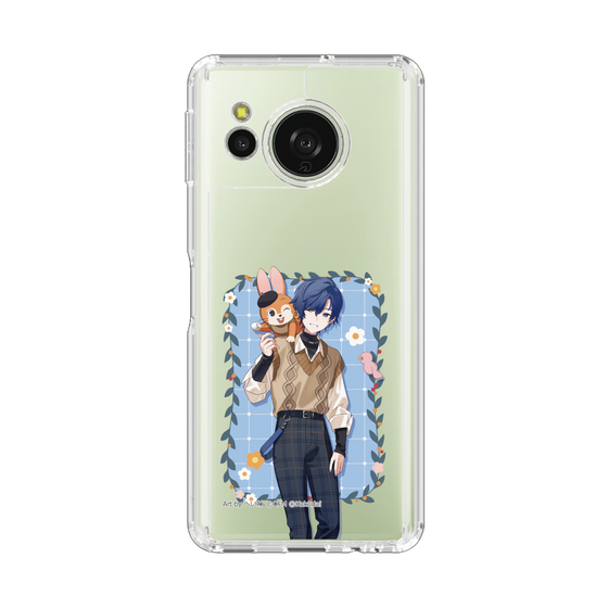 スリムプロテクションケース［ 初音ミク×クッピーラムネ - KAITO×クッピー - 等身イラスト1 ］