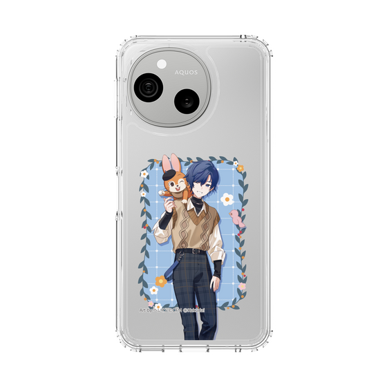 スリムプロテクションケース［ 初音ミク×クッピーラムネ - KAITO×クッピー - 等身イラスト1 ］