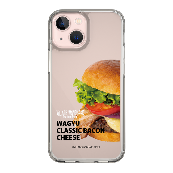スリムプロテクションケース［ ヴィレッジヴァンガードダイナー - 和牛クラシックベーコンチーズバーガー ］