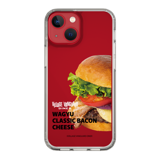 スリムプロテクションケース［ ヴィレッジヴァンガードダイナー - 和牛クラシックベーコンチーズバーガー ］
