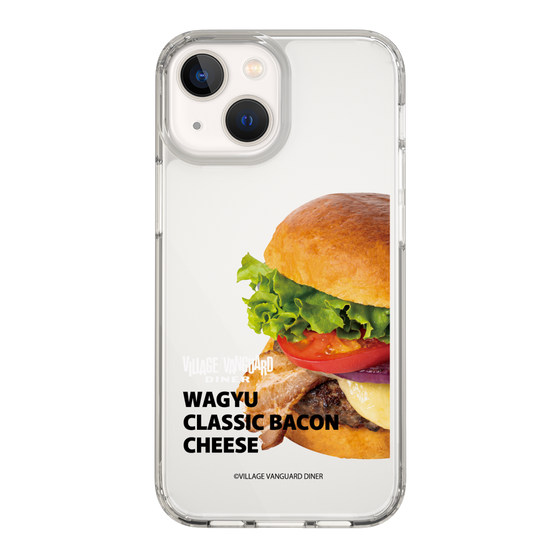 スリムプロテクションケース［ ヴィレッジヴァンガードダイナー - 和牛クラシックベーコンチーズバーガー ］
