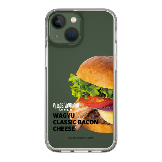 スリムプロテクションケース［ ヴィレッジヴァンガードダイナー - 和牛クラシックベーコンチーズバーガー ］