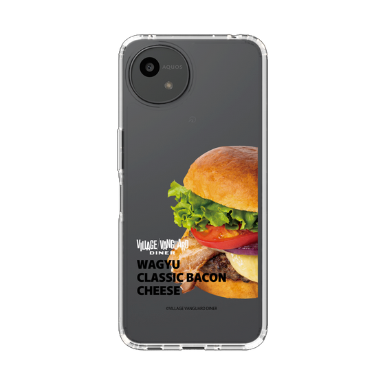 スリムプロテクションケース［ ヴィレッジヴァンガードダイナー - 和牛クラシックベーコンチーズバーガー ］