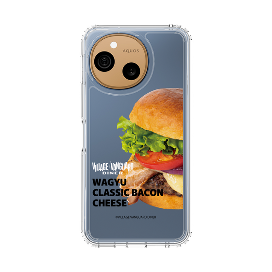 スリムプロテクションケース［ ヴィレッジヴァンガードダイナー - 和牛クラシックベーコンチーズバーガー ］