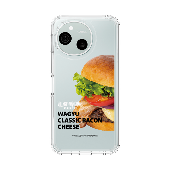 スリムプロテクションケース［ ヴィレッジヴァンガードダイナー - 和牛クラシックベーコンチーズバーガー ］