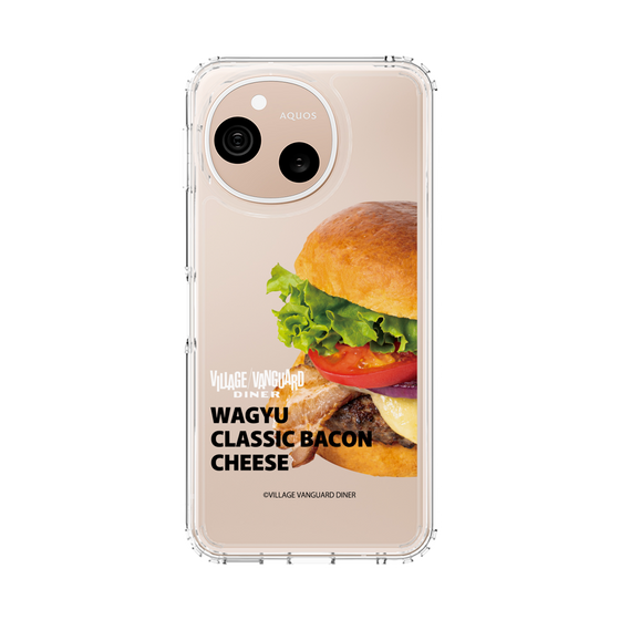 スリムプロテクションケース［ ヴィレッジヴァンガードダイナー - 和牛クラシックベーコンチーズバーガー ］