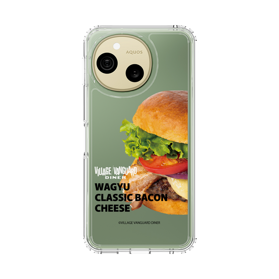 スリムプロテクションケース［ ヴィレッジヴァンガードダイナー - 和牛クラシックベーコンチーズバーガー ］