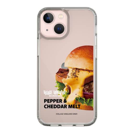 スリムプロテクションケース［ ヴィレッジヴァンガードダイナー - ペッパー＆チェダーメルトバーガー ］