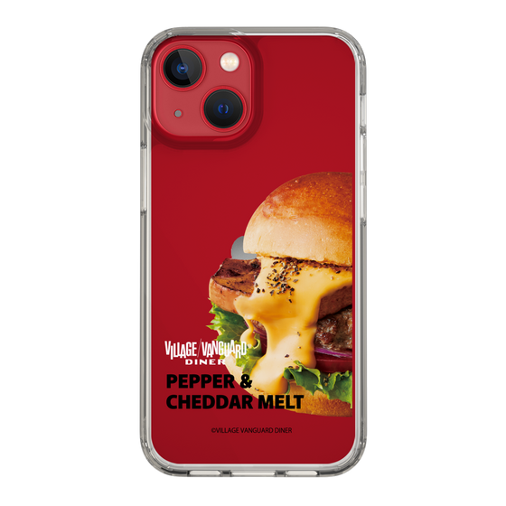 スリムプロテクションケース［ ヴィレッジヴァンガードダイナー - ペッパー＆チェダーメルトバーガー ］