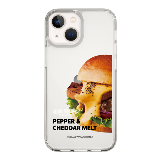 スリムプロテクションケース［ ヴィレッジヴァンガードダイナー - ペッパー＆チェダーメルトバーガー ］
