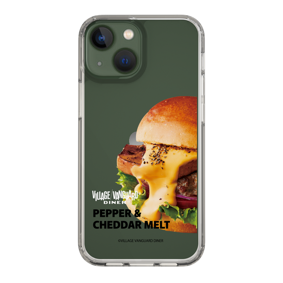 スリムプロテクションケース［ ヴィレッジヴァンガードダイナー - ペッパー＆チェダーメルトバーガー ］